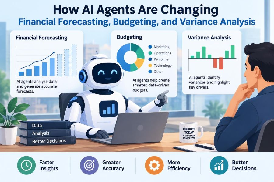 📊 How AI Agents Are Changing Financial Forecasting, Budgeting, and Variance Analysis