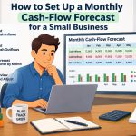 💰 How to Set Up a Monthly Cash-Flow Forecast for a Small Business