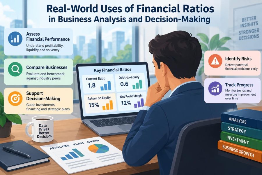 ๐ฐ Real-World Uses of Financial Ratios in Business Analysis and Decision-Making