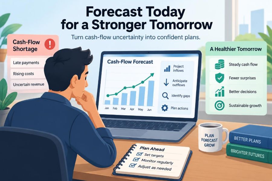💰 The Solution to Cash-Flow Shortages: How Forecasting Helps Businesses Plan Ahead