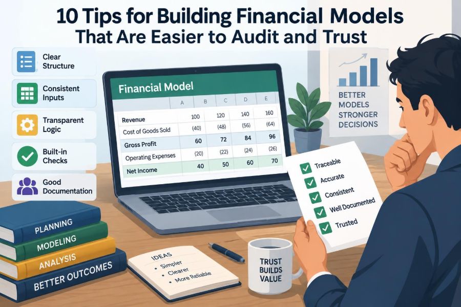 💰 10 Tips for Building Financial Models That Are Easier to Audit and Trust