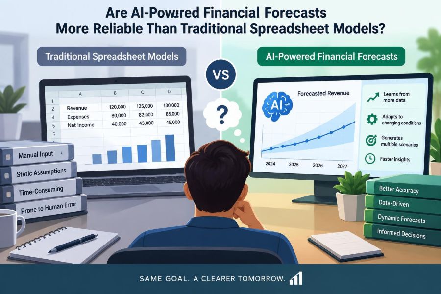 💰 Are AI-Powered Financial Forecasts More Reliable Than Traditional Spreadsheet Models?