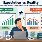 💰 Expectation vs Reality: Why Financial Forecasts Rarely Match Actual Business Results Exactly