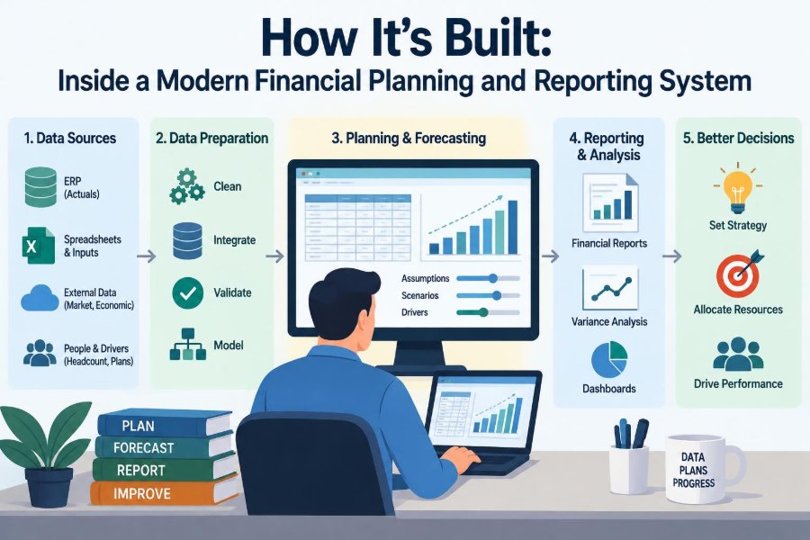 💰 How It’s Built: Inside a Modern Financial Planning and Reporting System