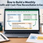 💰 How to Build a Monthly Profit-and-Cash-Flow Reconciliation in Excel