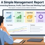 💰 How to Build a Simple Management Report That Connects Revenue, Profit, Cash Flow, and Working Capital