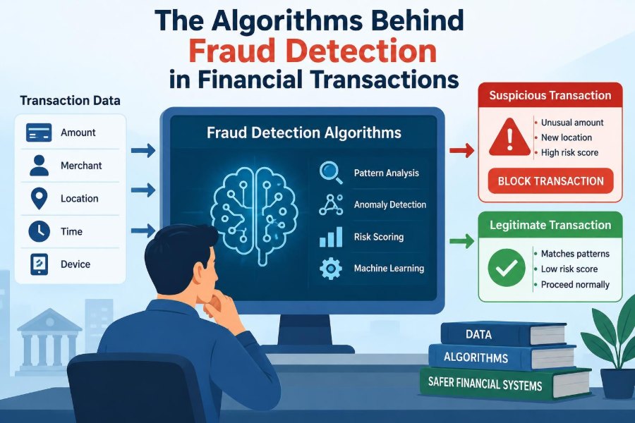 💰 The Algorithms Behind Fraud Detection in Financial Transactions