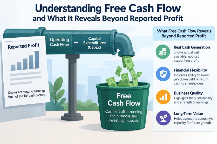 💰 Understanding Free Cash Flow and What It Reveals Beyond Reported Profit