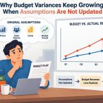 💰 Why Budget Variances Keep Growing When Assumptions Are Not Updated